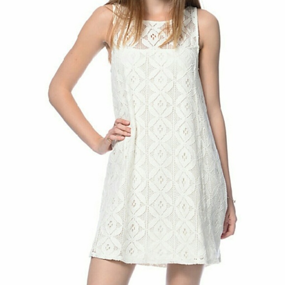 Zumiez Dresses Nwt Empyre Crochet Mini Dress Poshmark